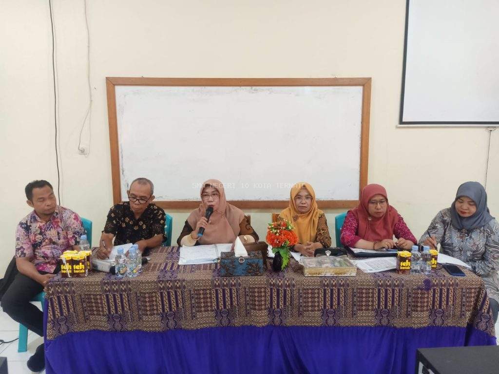 Rapat Penentuan Nilai Semester Ganjil Tahun Ajaran 2022-2023